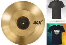 Load image into Gallery viewer, Sabian AAX 19&quot; FREQ Crash Cymbal Brilliant Finish Bundle &amp; Save | Made in Canada | Authorized Dealer
