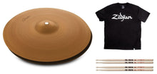 Load image into Gallery viewer, Zildjian A Avedis 14&quot; HiHat Pair Patina Finish Cymbals Bundle Pack +Shirt &amp; Sticks Authorized Dealer
