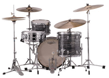 Load image into Gallery viewer, Ludwig Classic Maple Vintage Black Oyster Downbeat 14x20_8x12_14x14 Shell Pack Drums Made in the USA | Authorized Dealer
