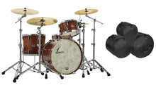Load image into Gallery viewer, Sonor Vintage Series Rosewood Semi Gloss 20x14_12x8_14x12 Drums +Bags No Mount Shell Pack | Authorized Dealer
