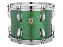 Load image into Gallery viewer, Ludwig Classic Maple Green Sparkle Pre-Order Jazzette Kit 14x18_8x12_14x14 Drums Made in USA Authorized Dealer
